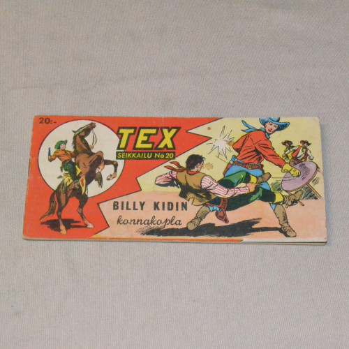 Tex liuska 20 - 1953 Billy Kidin konnakopla (1. vsk)